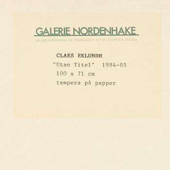 Claes Eklundh, Utan titel.