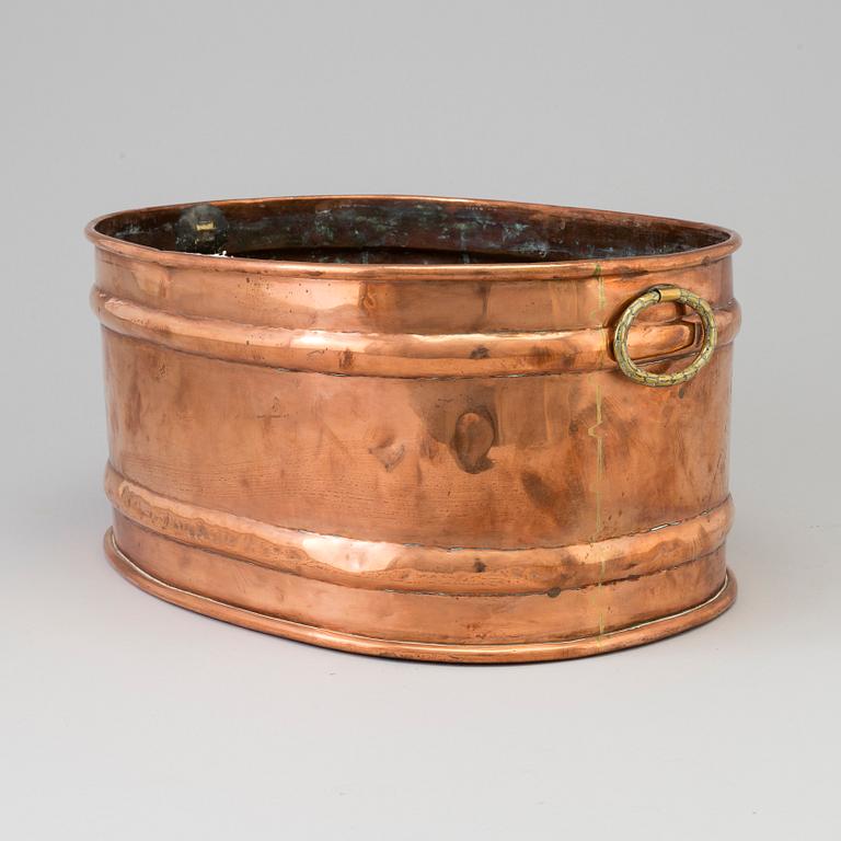 CHAMPAGNEKYLARE, koppar, 1700-/1800-tal.