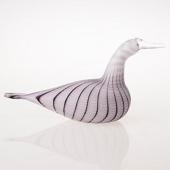 OIVA TOIKKA, GLASS BIRD, signed Oiva Toikka Nuutajärvi, numbered 371/750.