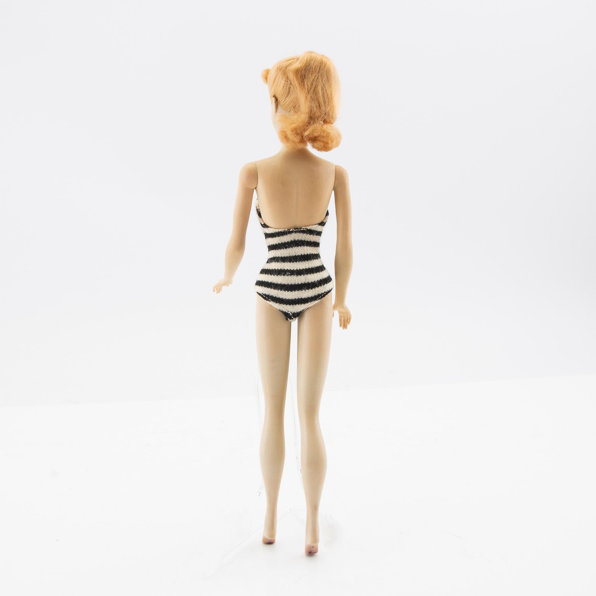 Barbie, doll, vintage, "Nr. 1 Ponytail", Mattel 1959.
