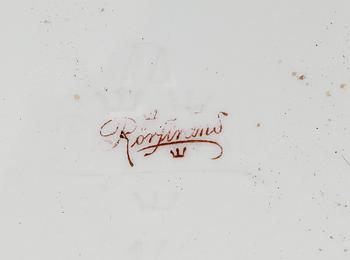 MATSERVIS, ca 252 delar, porslin, Rörstrand, omkring år 1900.