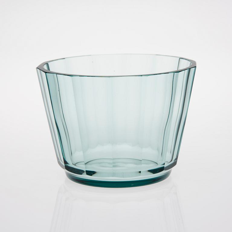 SKÅL, glas, signerad G Hongell, Karhula. 1920/30-tal.