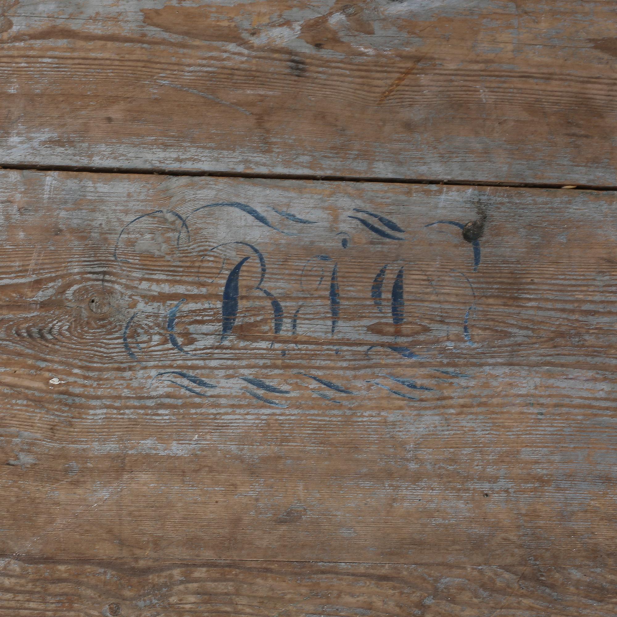 KISTA, allmoge, daterad 1848.