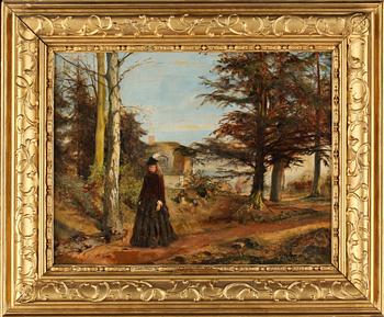 WILLIAM PROUDFOOT, olja på duk, signerad och daterad -74.