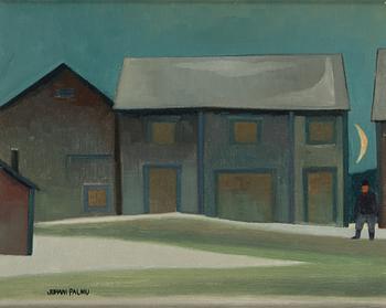 Juhani Palmu, oil on canvas, signed.