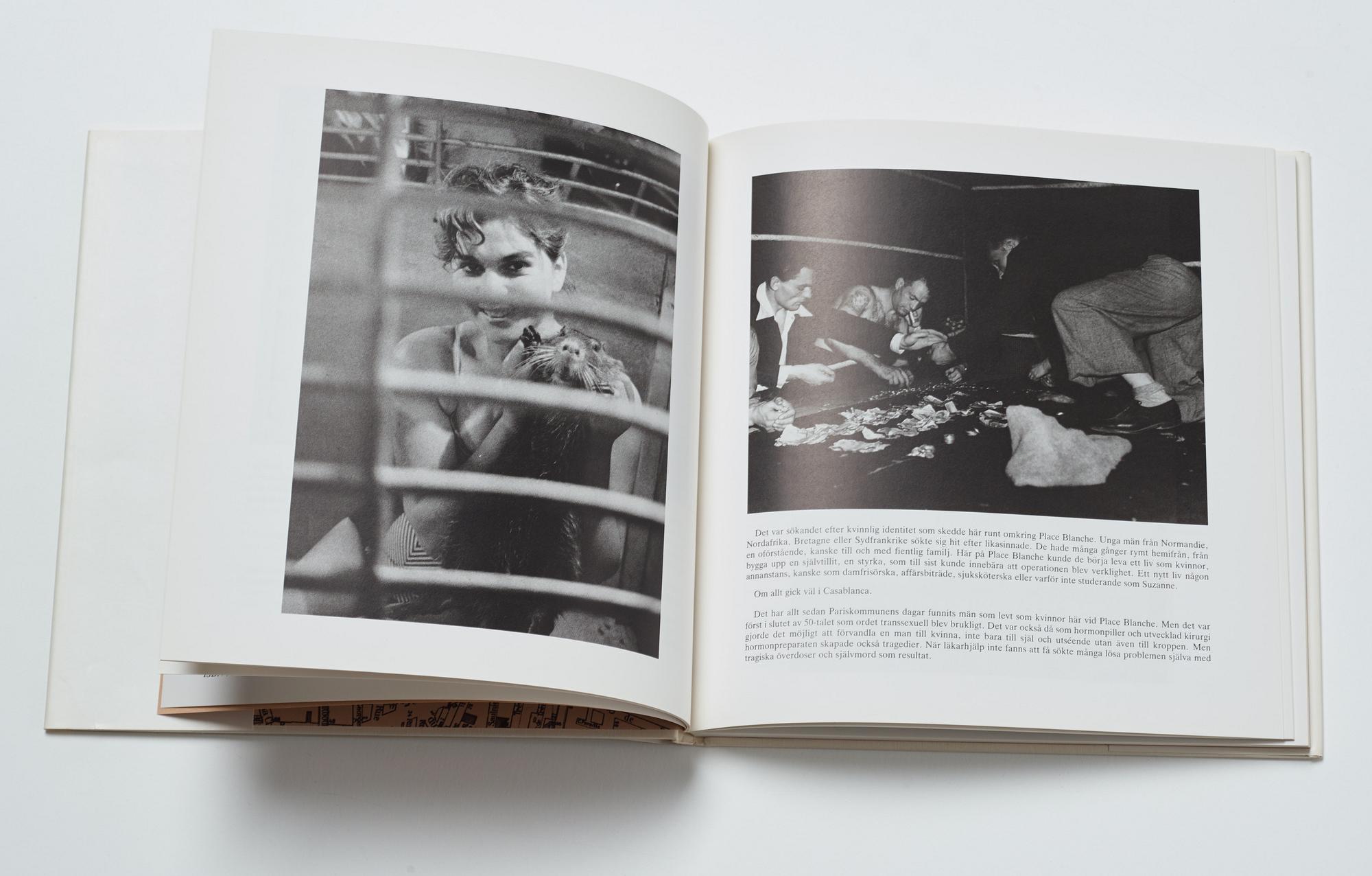 Christer Strömholm, book Vännerna från Place Blanche first edition.