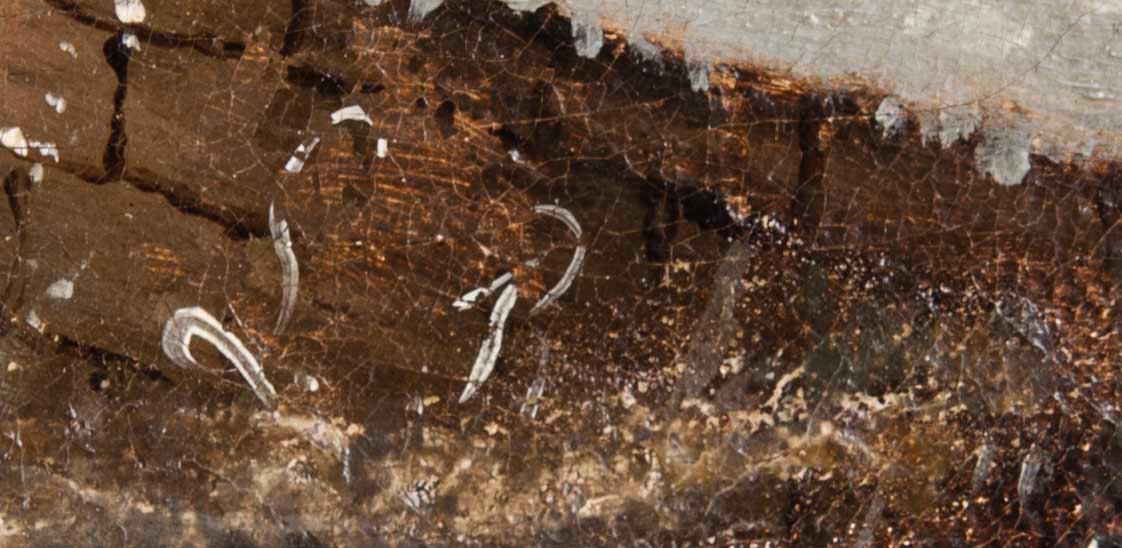 OKÄND KONSTNÄR, olja på duk, osignerad, 1800-tal.