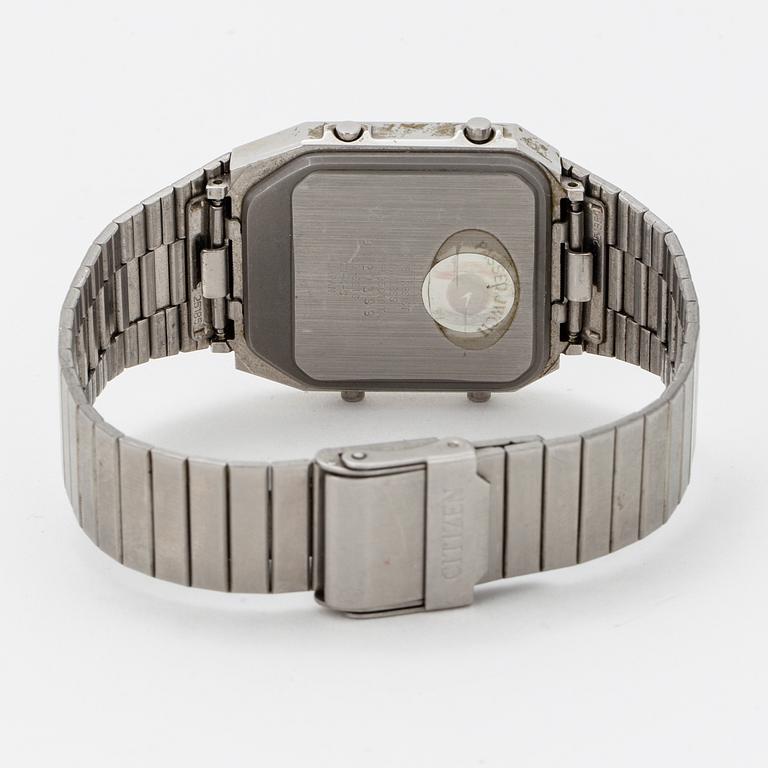 CITIZEN, ANA-DIGI TEMP, wristwatch, 32 mm.