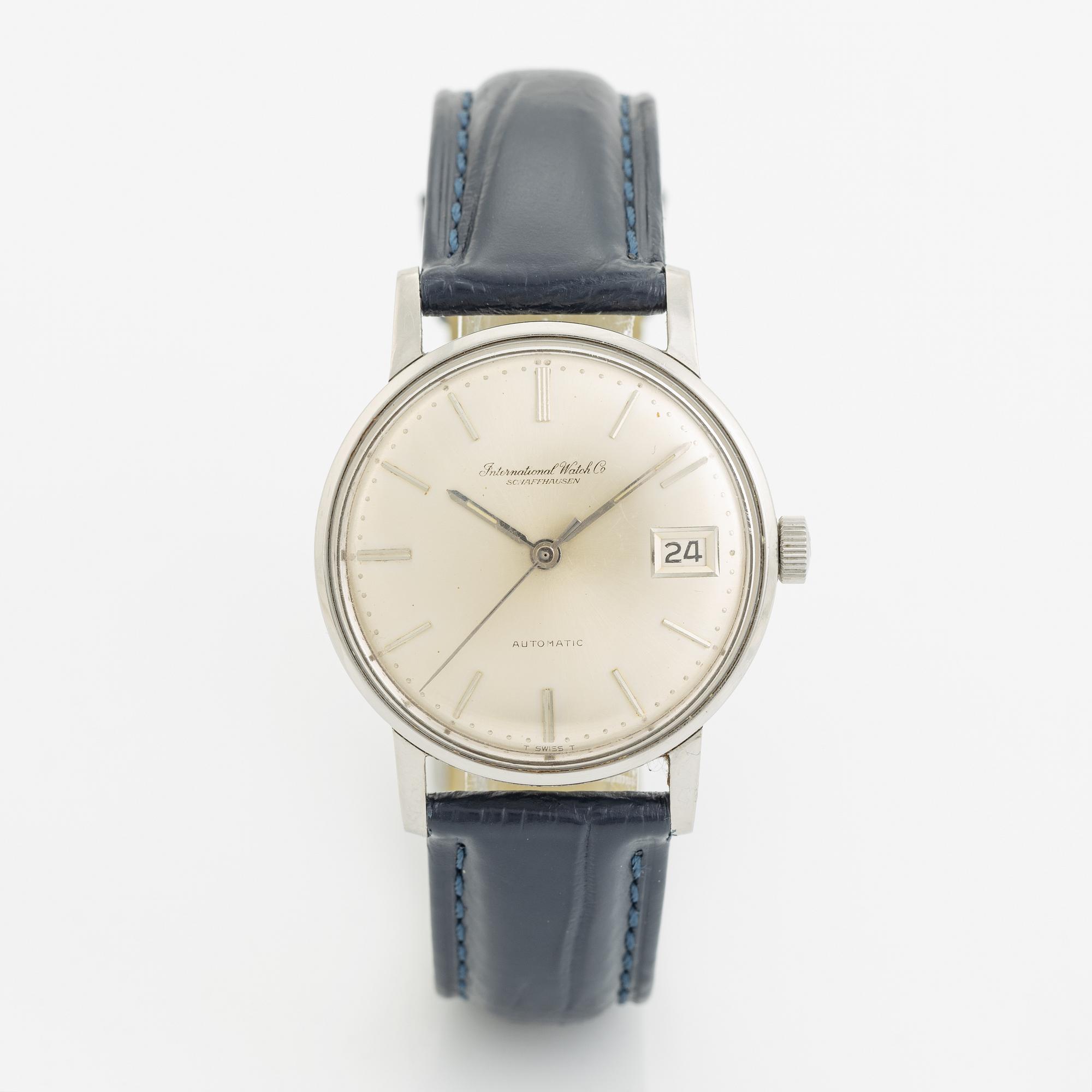 IWC, International Watch Co, Schaffhausen, armbandsur, 34 mm.