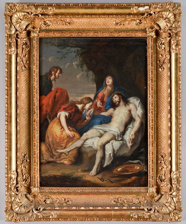 Antonis van Dyck Follower of, The Lamentation.