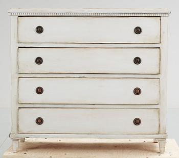 BYRÅ, gustaviansk stil, 1800-tal.