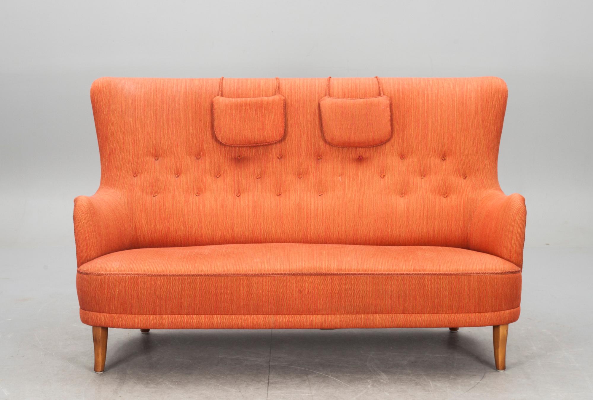 SOFFA, "Patronen", design Carl Malmsten. Brickmärkt.