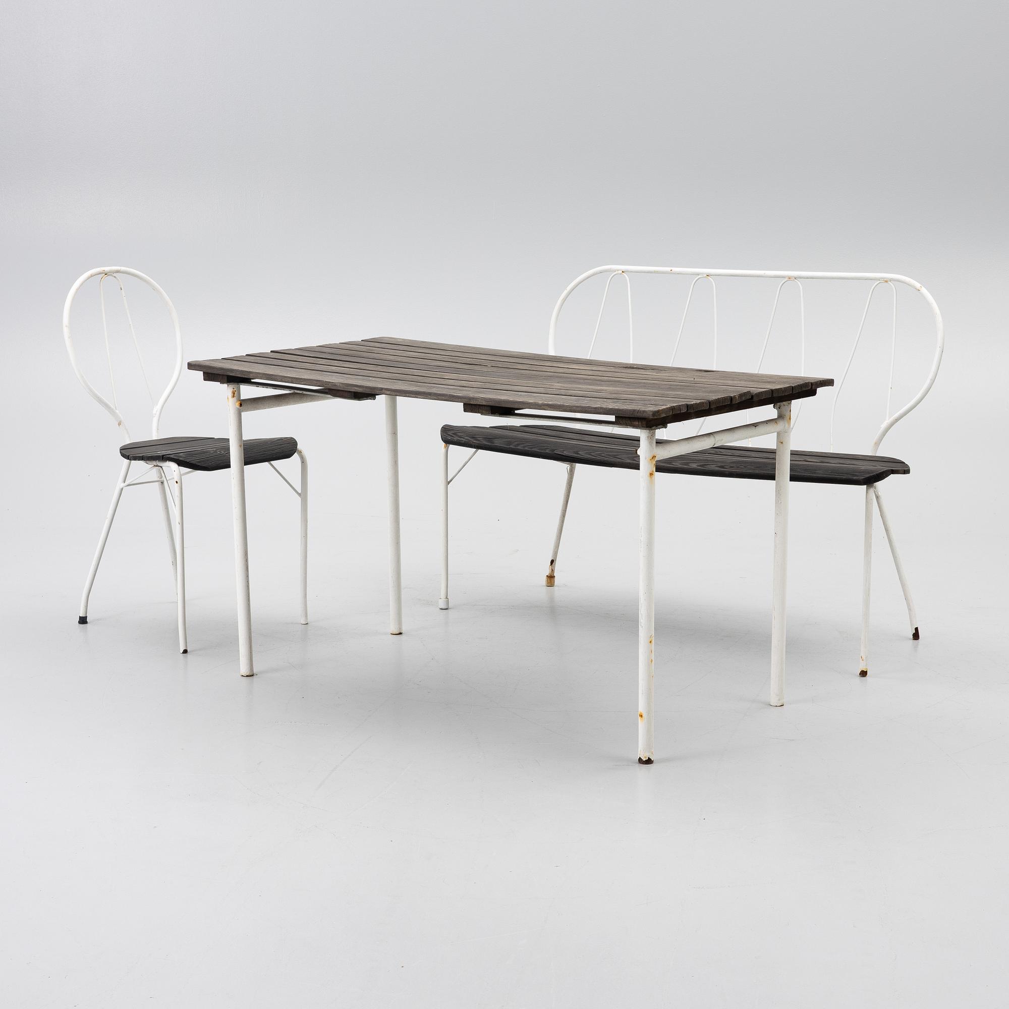 Tore Ahlsén, trädgårdsgrupp, "Pia", Gärsnäs, 1900-talets mitt/andra hälft.