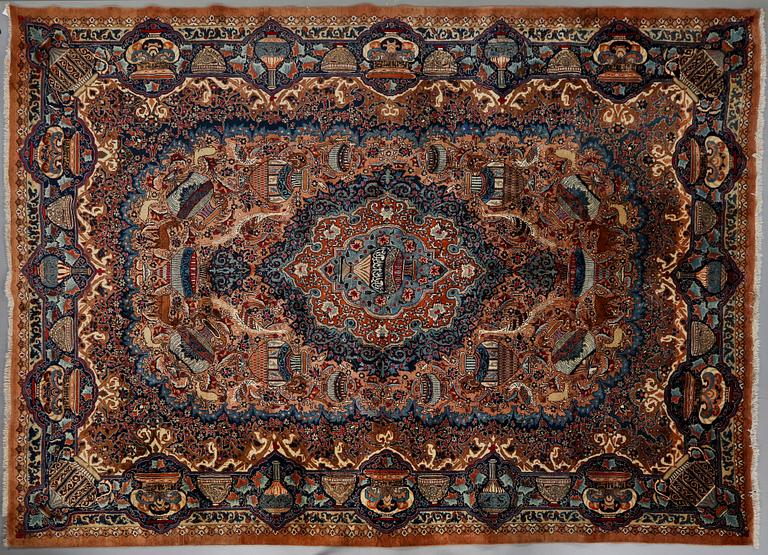 MATTA, Kashmar, 284 x 290 cm, modern tillverkning.
