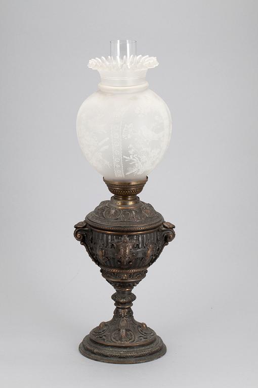 FOTOGENLAMPA, nyrenässans, 1800-talets slut.