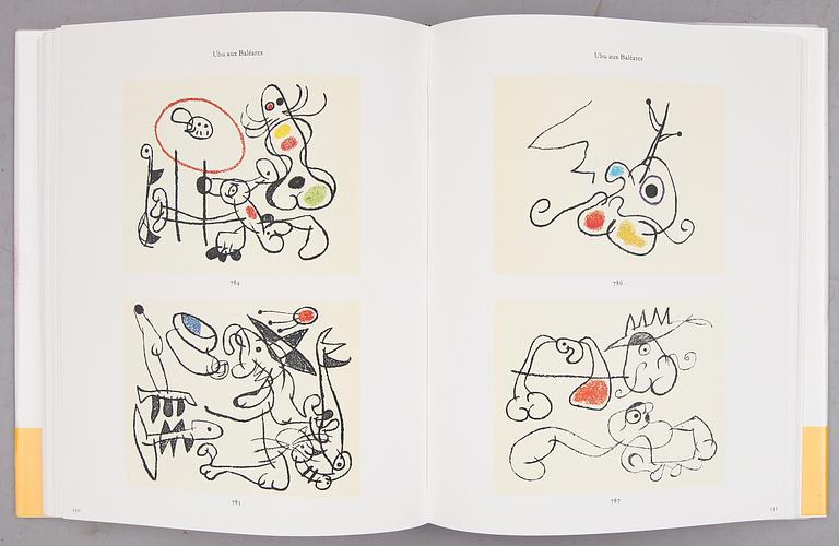 BOK: Joan Miró Lithographe IV 1969-1972, Nicolas et Elena Calas, Maeght Éditeur, Paris 1981. Litografi.
