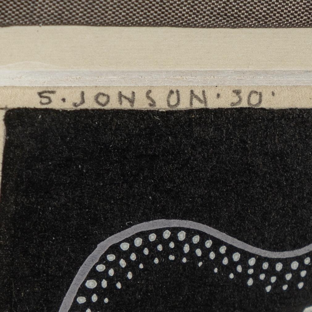 SVEN JONSON, tempera on paper, signed and dated -30.