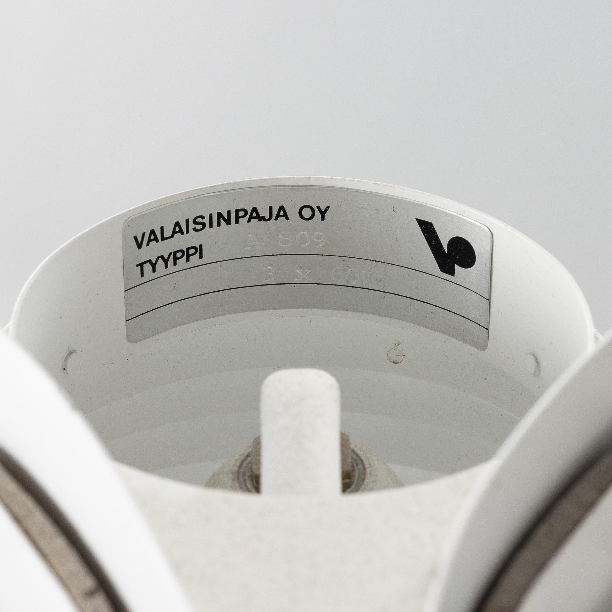 Alvar Aalto, A model A 809 floorlamp,  Valaisinpaja OY, Finland.