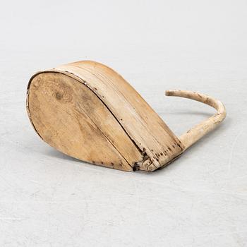 Crate, folk art, Jämtland, 19th century.