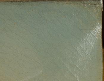 Emile Lemmens, olja på duk, signerad och daterad 1856.