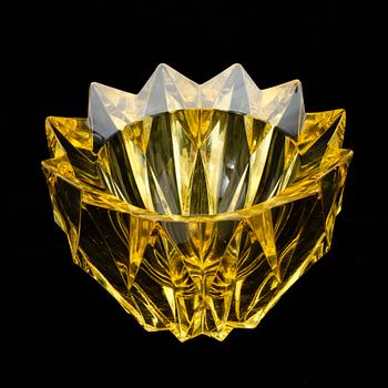 SKÅL, glas, Aimo Okkolin, Riihimäen Lasi, signerad.