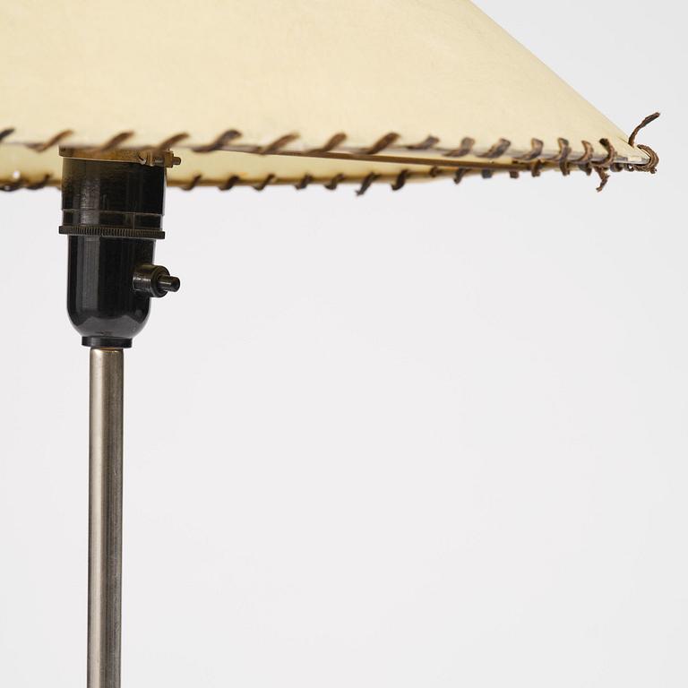 Harald Notini, a floor lamp model 15212, Arvid Böhlmarks Lampfabrik, Stockholm, 1930s.