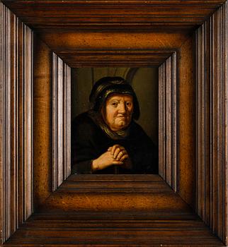 OKÄND KONSTNÄR, olja på duk, 1600-/1700-tal, sannolikt Nederländerna.