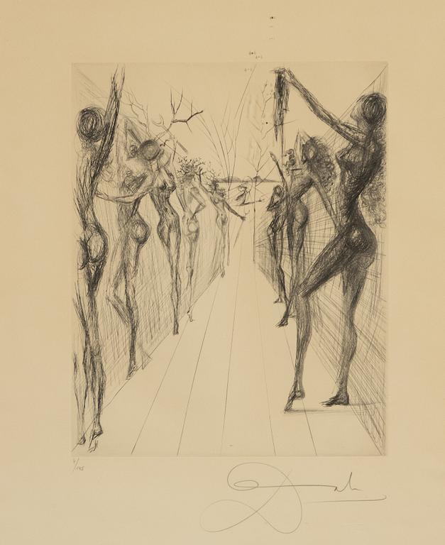 Salvador Dalí, "Katmandu Corridor" ur "Hippies"".