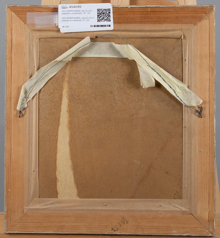 EERO KEMPPAINEN, olja på skiva, signerad och daterad -57.