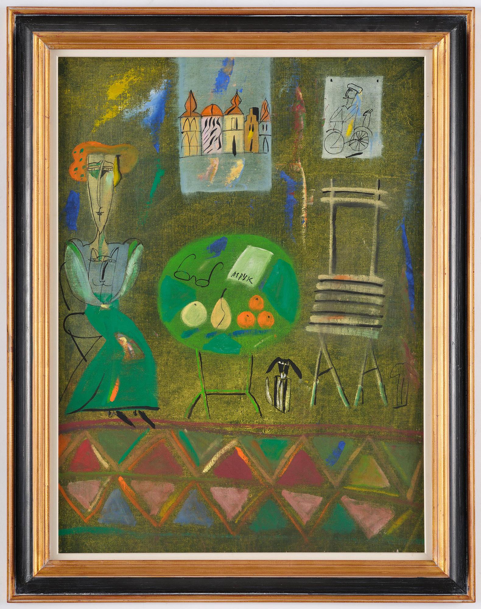 Madeleine Pyk, Café scene.