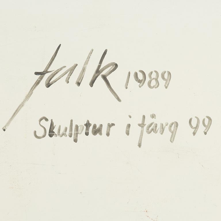 Lars Erik Falk, "Skulptur i färg 99".