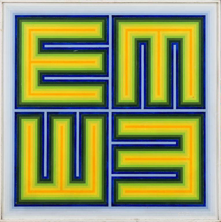 "COMPOSITION WITH THREE AISLES".