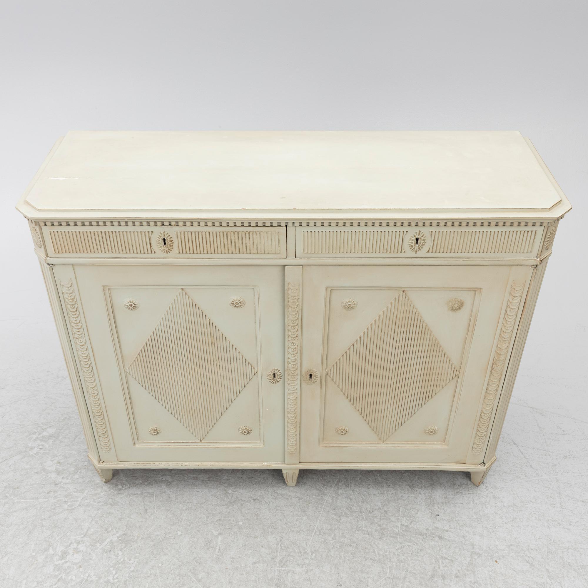 Sideboard, circa 1800, Late Gustavian.
