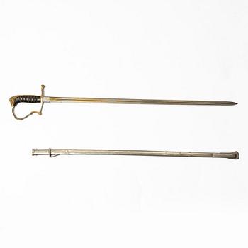 A Swedish infantry officer's sword 1899 pattern.