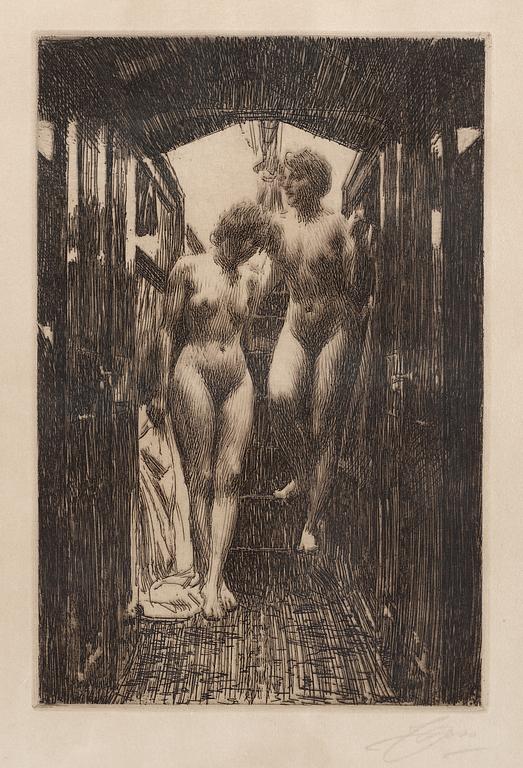 Anders Zorn, "Cabin".