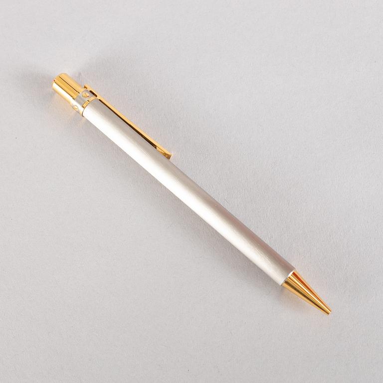 Cartier, kulspetspenna, "Stylo Bille Santos Avec Agrafe", 1991.