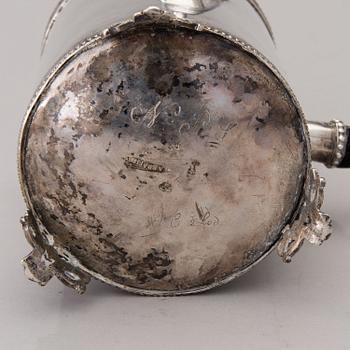 KAFFEKANNA, av Anders Brandt, Norrköping 1788. Gustaviansk.