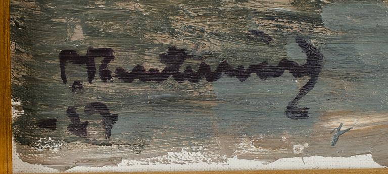 FRITZ REUTERSVÄRD, olja på duk, signerad och daterad -27.