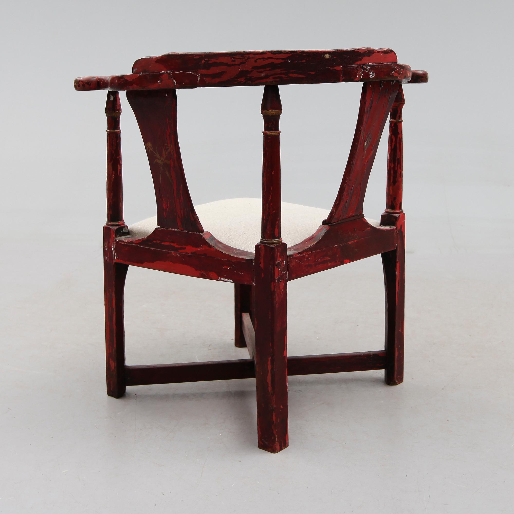 PUDERSTOL, 1700-tal.