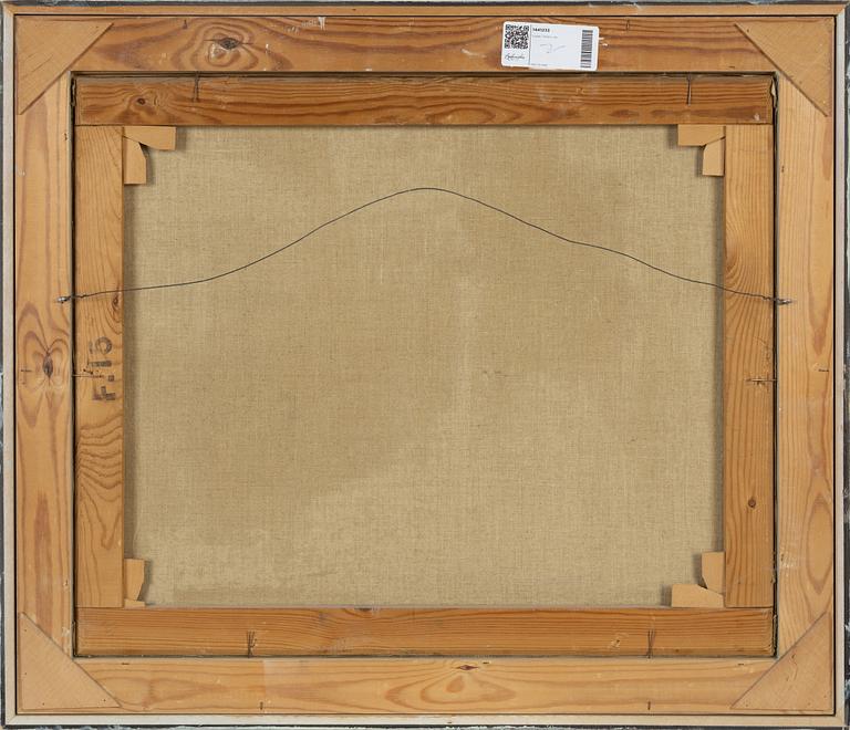 Esaias Thorén, olja på duk, signerad och daterad 1951.