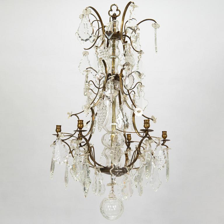 A Baroque style chandelier from early 20th century.