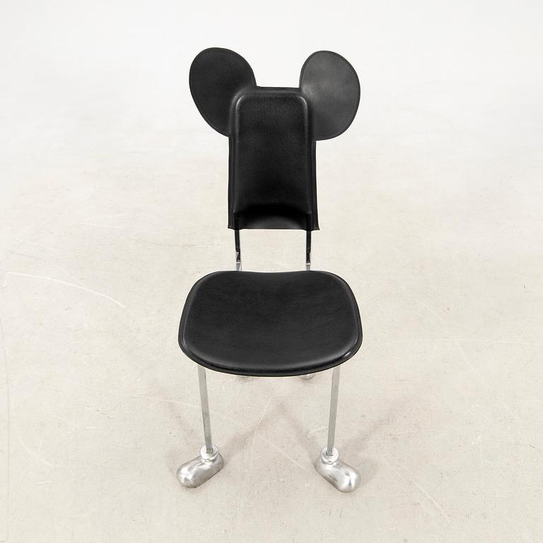 Javier Mariscal, stol, "Garriri / Mickey Mouse Chair" formgiven 1988 för Akaba Spanien.