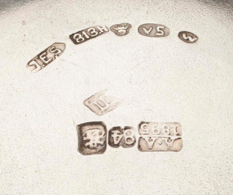 PARTI SILVER, 6 delar. 84 silver Moskva Ryssland 1896-1908. Vikt 139 g.