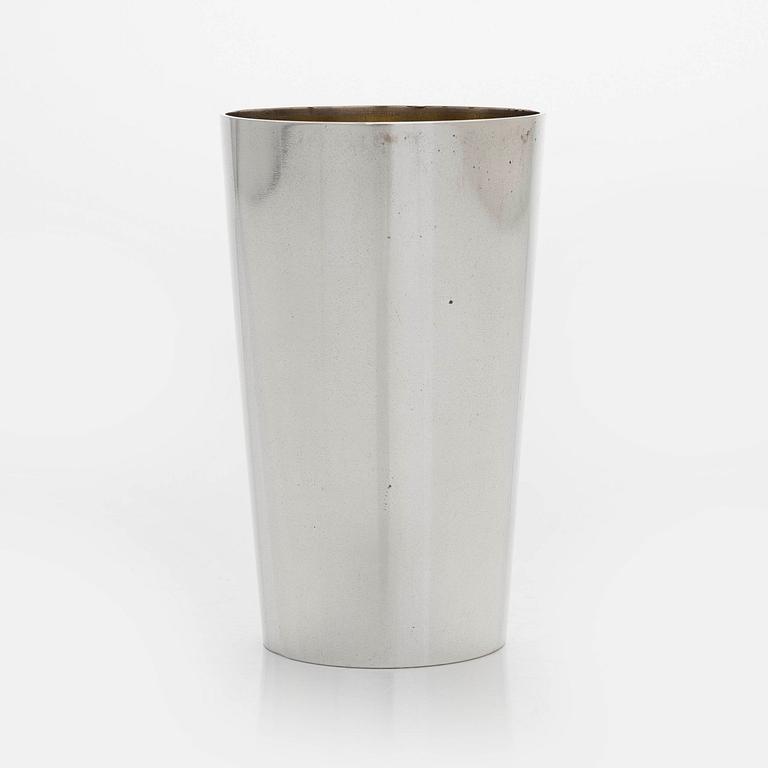 Grachev, Bägare, silver, stämplad Br. Grachev med hovleverantörsmärke, S:t Petersburg 1895-1898.