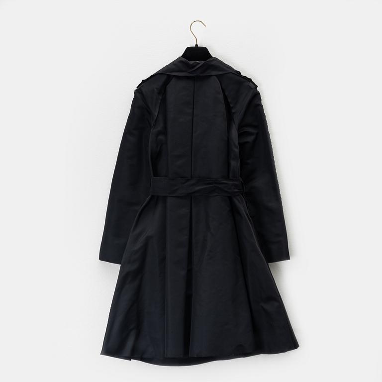 Lanvin, a black coat, size 36.