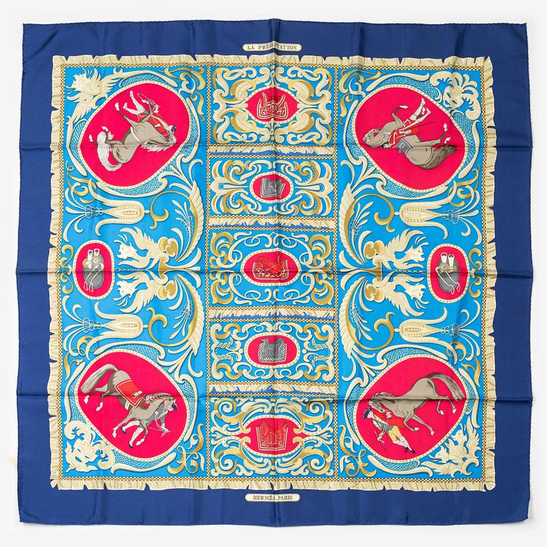 Hermès, scarf, "La Présentation".