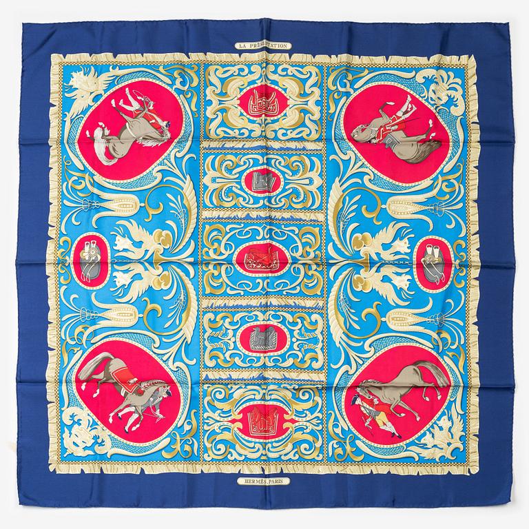 Hermès, scarf, "La Présentation".