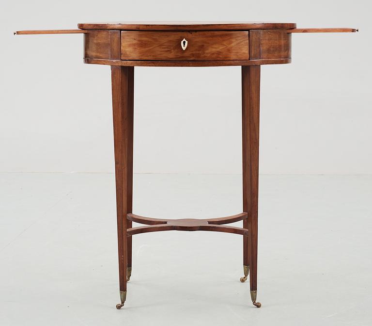 A late Gustavian table by D. Sehfbom.