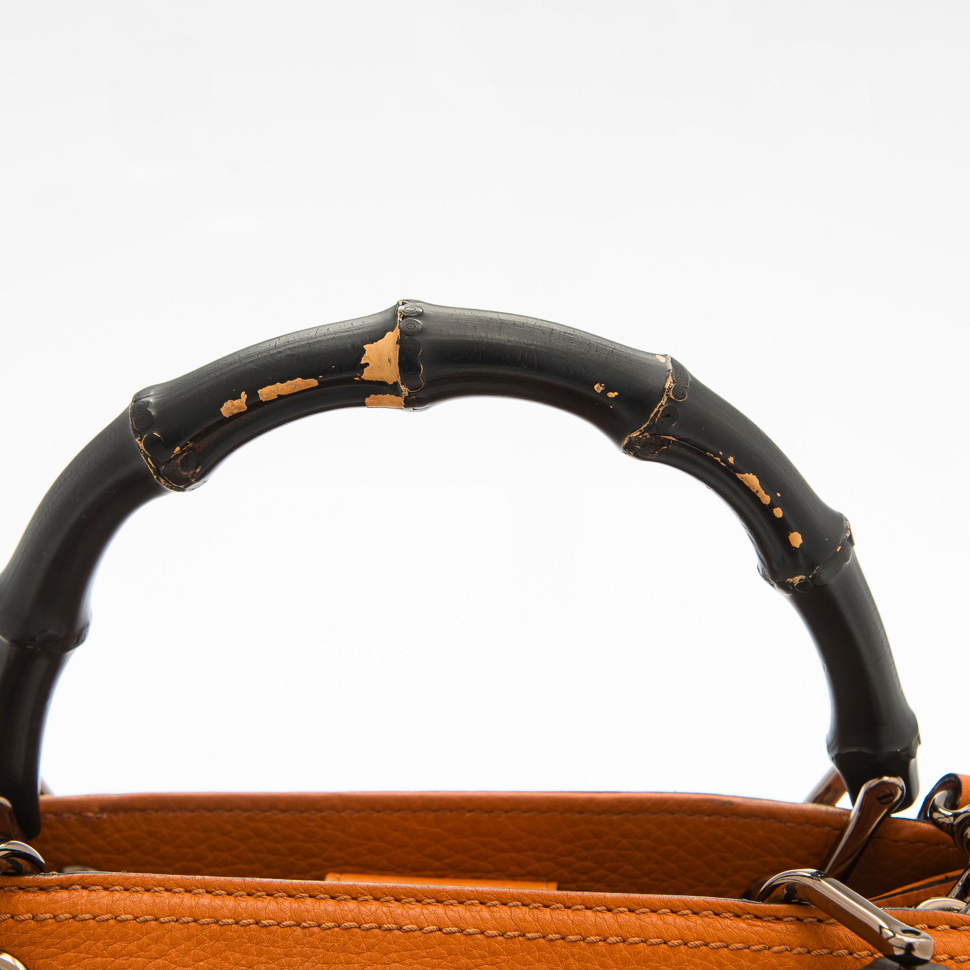 Gucci, a 'Small Bamboo Shopper' bag.