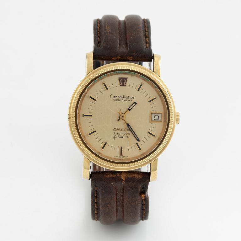 Omega, Constellation, Electronic (f300 Hz), Chronometer, wristwatch, 36 mm,